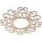 Ekena Millwork Reims Wood Fretwork Pierced Ceiling Medallion, Alder, 34"OD x 13"ID x 3/8"T CMWP34X34X0375REAL - alternate 2